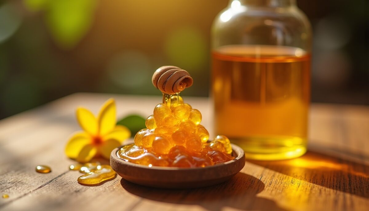 Miel, gelée royale et propolis : véritables alliés pour renforcer l'immunité, booster la vitalité et soulager la gorge Miel, gelée royale et propolis : véritables alliés pour renforcer l'immunité, booster la vitalité et soulager la gorge