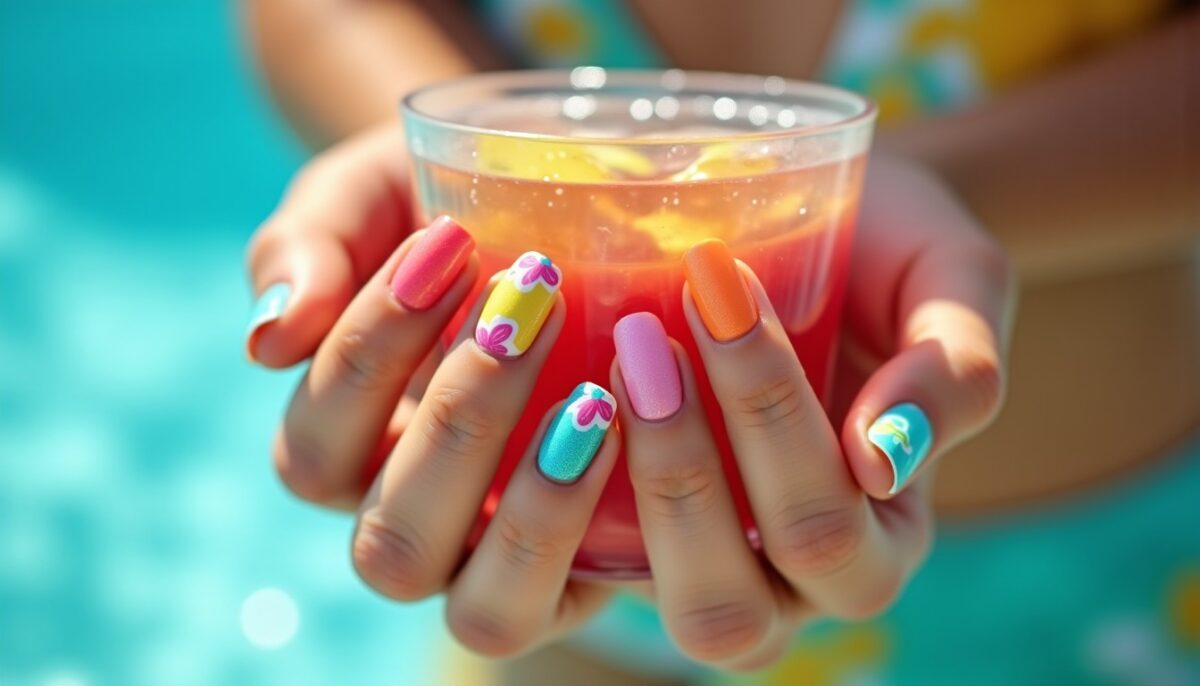 Ongles éclatants : inspirations vibrantes pour un été haut en couleur