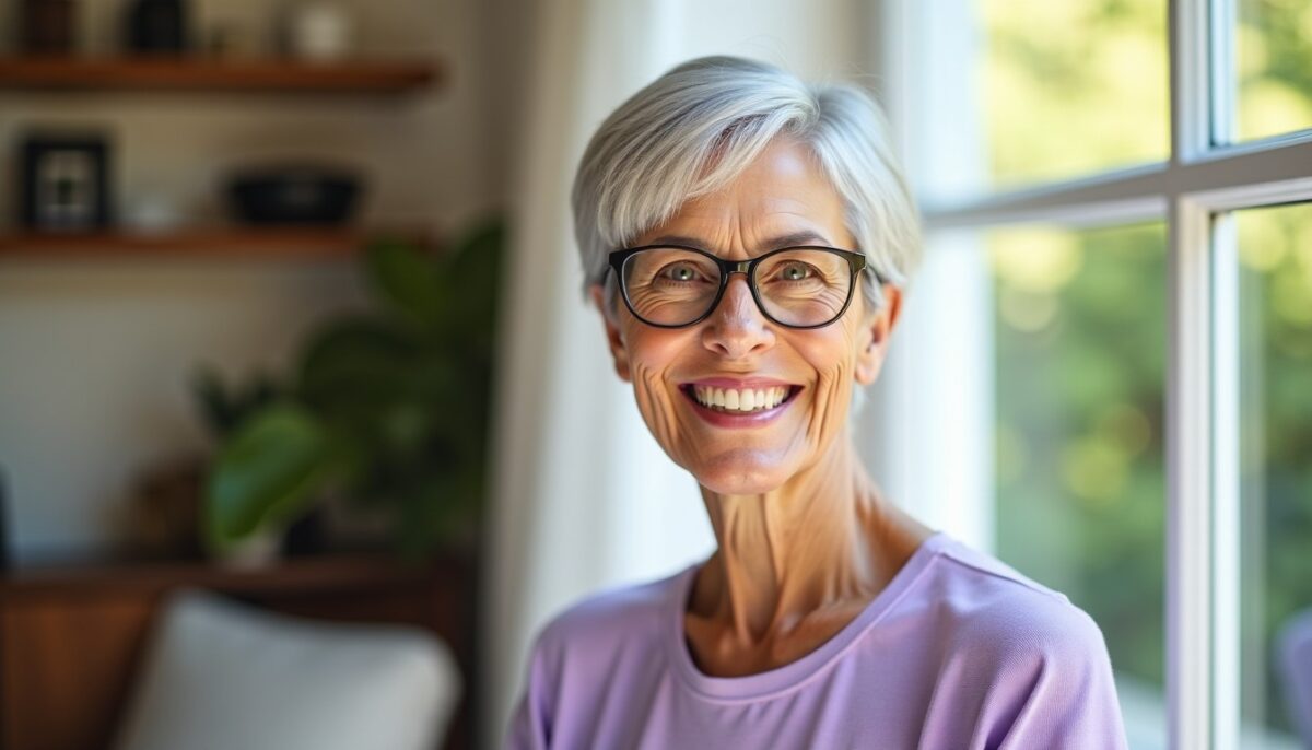 Coiffures élégantes pour femmes de 65 ans portant des lunettes : astuces et inspirations pour révéler votre charme